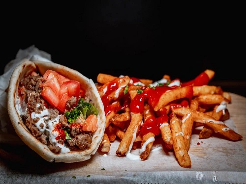 ZiZa Kabob gyros and shawarma wraps